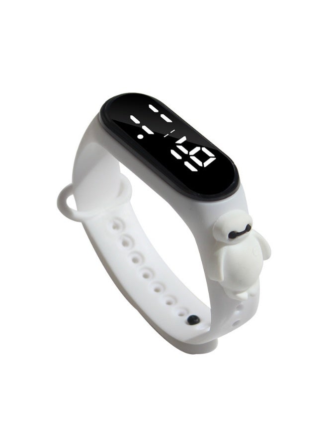 Free Air 6 Pcs Children's Cute Cartoon Waterproof Silicone Touch Watch - Image 2